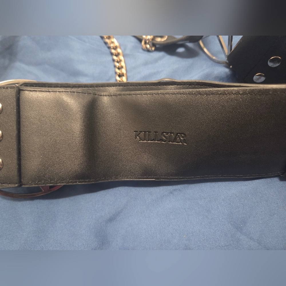 Killstar Pentagram Chain Belt - Picture 5 of 6